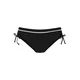 VIVANCE Bikini hlačke črna / bela