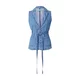 UNITED COLORS OF BENETTON Brezrokavnik moder denim
