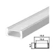 Set aluminijumski profil za LED trake 2m 15.5x6.7 ( LPR-610/2-SET )