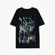 Cropp - Crna majica s printom X-Men - CRNO