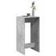 vidaXL Barska miza betonsko siva 51x50x103,5 cm inženirski les