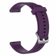 BStrap Garmin Vivoactive 3 Silicone Land pašček, Dark Purple