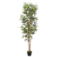 Greatstore Umetno bambusovo drevo 552 listov 120 cm zeleno