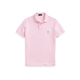 Polo Ralph Lauren POLO COUPE DROITE EN COTON BASIC MESH Rožnata