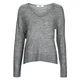 JDY JDYELANORA L/S V-NECK PULLO. KNT Siva