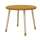 Flexa Drveni okrugli stol za djecu senf Dots