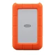 LaCie Rugged USB-C external hard drive 4000 GB Orange,Silver