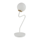 Stona lampa ZIGZAG 1xG9/12W/230V bela