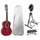 Valencia VC203 Transparent Wine Red SET