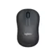 Logitech M220 Silent brezžična miška, črna