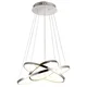 Lune Visilica Trostruki 60W LED 4000K Hrom ( 15017 )
