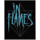 In Flames Scratched Logo Iron-On Patch