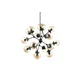 Ideal Lux - Lestenec na verigi KEPLER 18xE27/40W/230V