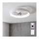 Brilagi - LED prigušiva stropni ventilator LED/34W/230V prečnik 50 cm bela + daljinski upravljač
