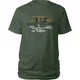 U2 Joshua Tree Logo 2017 (Back Print & Ex-Tour) Green L Majica