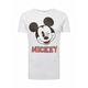 Mister Tee Majica Mickey College, bela