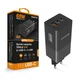 Aligator CHPD0027 - GaN PD 65W brzi punjač, 2x USB-C + USB-A, crna