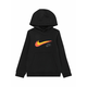 Nike Sportswear Sweater majica, žuta / antracit siva / koraljna / crna