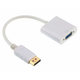 GEMBIRD A-DPM-VGAF-02-W Gembird DisplayPort to VGA adapter cable, WHITE FO