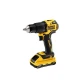 DEWALT Akumulatorska vibraciona bušilica DCD709L2T bez četkica 18V 2x3Ah žuta