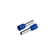 slomart PLASTROL izolirana tulčasta stopica za kabel 1x4mm2, modra, 19,5 mm, 20 kosov