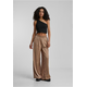 Womens cropped asymmetrical top black