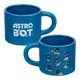 Epee Astrobot reliefna keramična skodelica, 400 ml