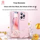 Divi Maska za mobilni telefon iPhone 12 Pro Max, Roza
