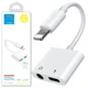 Joyroom S-Y104 Lightning - Adapter za slušalke Lightning/mini jack 3,5 mm - bel
