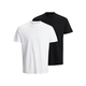 JACK & JONES Majica, bela, črna