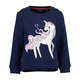 Dekliški športni pulover Unicorn moder