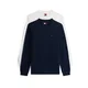 Tommy Jeans Majica marine/bela