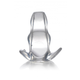 Clear View Hollow Anal Plug - Small