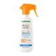 Garnier Ambre Solaire Kids Sensitive Advanced Spray SPF50+ vodoodporen losjon za zaščito pred soncem v spreju 270 ml