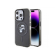 Karl Lagerfeld MagSafe IML Glitter Maska za telefon za iPhone 15 Pro, Crna