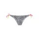 BUFFALO Bikini hlačke neonsko rumena/roza/črna/bela