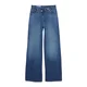 Pull&Bear Kavbojke moder denim