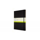 NOTEBOOK A4 PLAIN BLACK HARD COVER