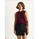 Bianco Lucci Bluza Blusen burgund