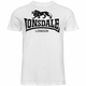 LONSDALE Majica  črna / bela