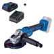 Scheppach Aku ugaona brusilica IXES C-AG125-X - SOLO, 20V, 125mm