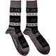 AC/DC Nogavice Back In Black Black 40-45