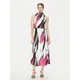 DKNY Cocktail obleka P4JBNZ22 Pisana Regular Fit