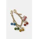Coach obesek za ključe ženski Rainbow Cherries Bag Charm