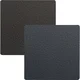 LINDDNA Podstavek za kozarec, kvadraten, Double, Bull black/Bull brown