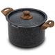 Nava šerpa poklopac sa cediljkom aluminijumski nature 22cm ( 57186 )