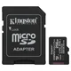 Kingston MicroSD Card 256GB SDCS3/256GB + SD Adapter
