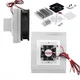 OEM Set Hladilni Sistem za Peltier 12715 – Ventilator 80x80 mm, Radiatorji, 12V, 0.18A | Za TEC1-12706