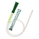 Greencath SOFT PLUS Moški - urinski kateter z mehko konico, nanosom, drsnikom in vodno vrečko, 1 kos