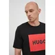 HUGO Majica Dulive, črna